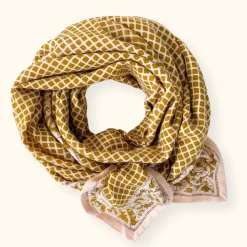 Apaches Collections Foulard Latika Mosaïc Tobacco - Hot