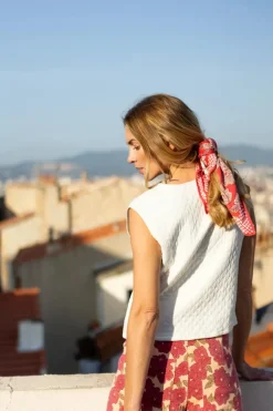 Apaches Collections Foulard Manika Bloom Magenta - Clearance