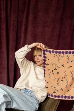 Apaches Collections Foulard Manika Cerisier Blush - New