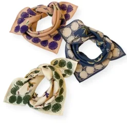 Apaches Collections Foulard Manika Cerisier Kaki - Outlet