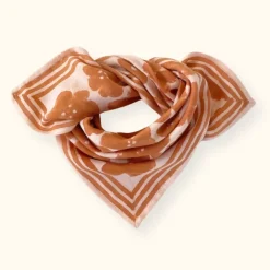 Apaches Collections Foulard Manika Flora Bold Orange - Fashion