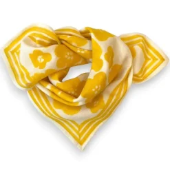 Apaches Collections Foulard Manika Flora Bold Citron - Clearance