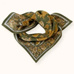 Apaches Collections Foulard Manika Ours Kaki - Outlet