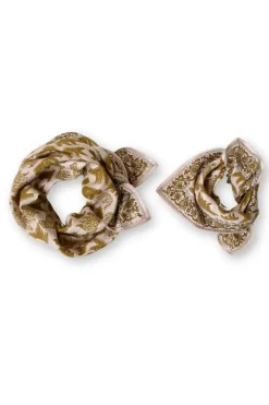 Apaches Collections Foulard Manika Ours Macadamia - Sale