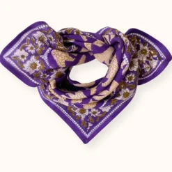 Apaches Collections Foulard Manika Ours Violet - Hot