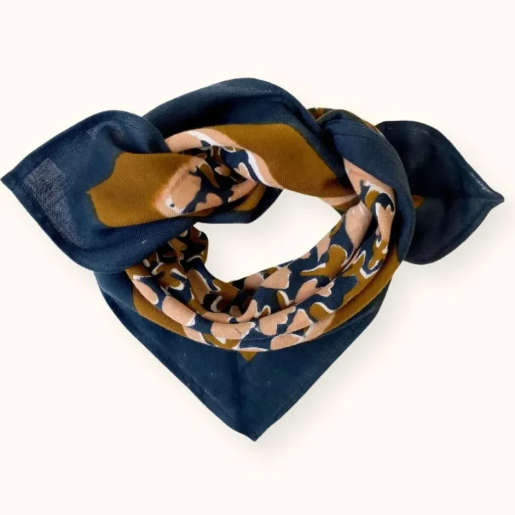 Apaches Collections Foulard Manika Tulipe Orage - Online