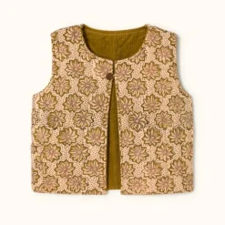 Apaches Collections Gilet Sakaran Étincelle Macadamia - New