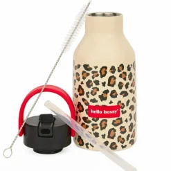 Hello Hossy Gourde Isotherme Léopard - Clearance