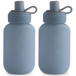 Mushie Gourdes Puree Pouch Bleu - New