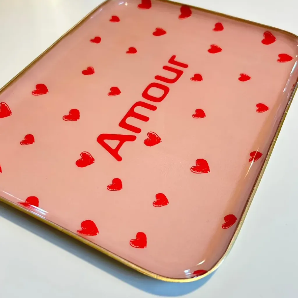 Cabinet Mode Thérapie Paris Grand Plateau Cœur Amour - Cabinet Mode Thérapie Fashion