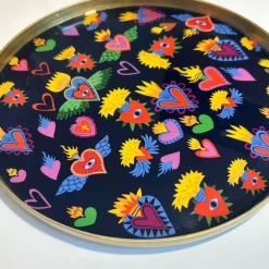 Cabinet Mode Thérapie Paris Grand Plateau Rond Porte-Bonheur - Cabinet Mode Thérapie Sale