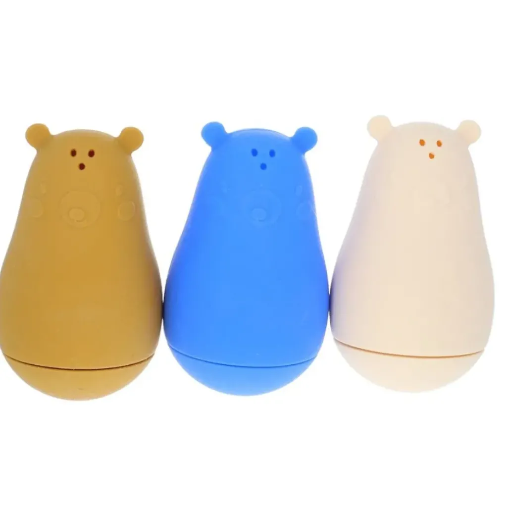 Petit Toi Jeu de Bain Oursons en Silicone - Discount