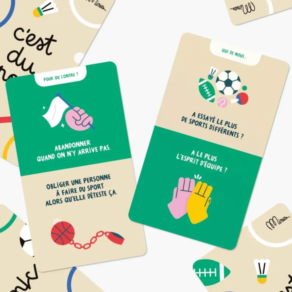minus Jeu de Cartes C'est du Sport - Fashion