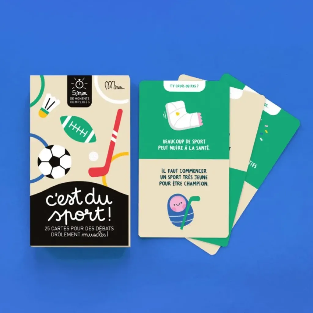 minus Jeu de Cartes C'est du Sport - Fashion