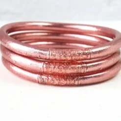 Chérie Sheriff Jonc Bouddhiste Epais Rose Gold - Discount