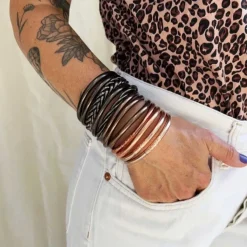 Chérie Sheriff Jonc Epais Bouddhiste Réglisse - Discount