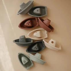 Mushie Jouets de Bain Bateaux Natural - Hot