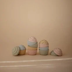 Mushie Jouets de Bain Cupcakes - Best