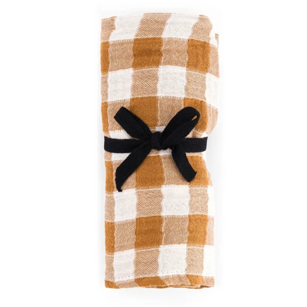 Rose In April Lange Bianca Vichy Caramel - Fashion