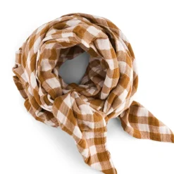 Rose In April Lange Bianca Vichy Caramel - Fashion