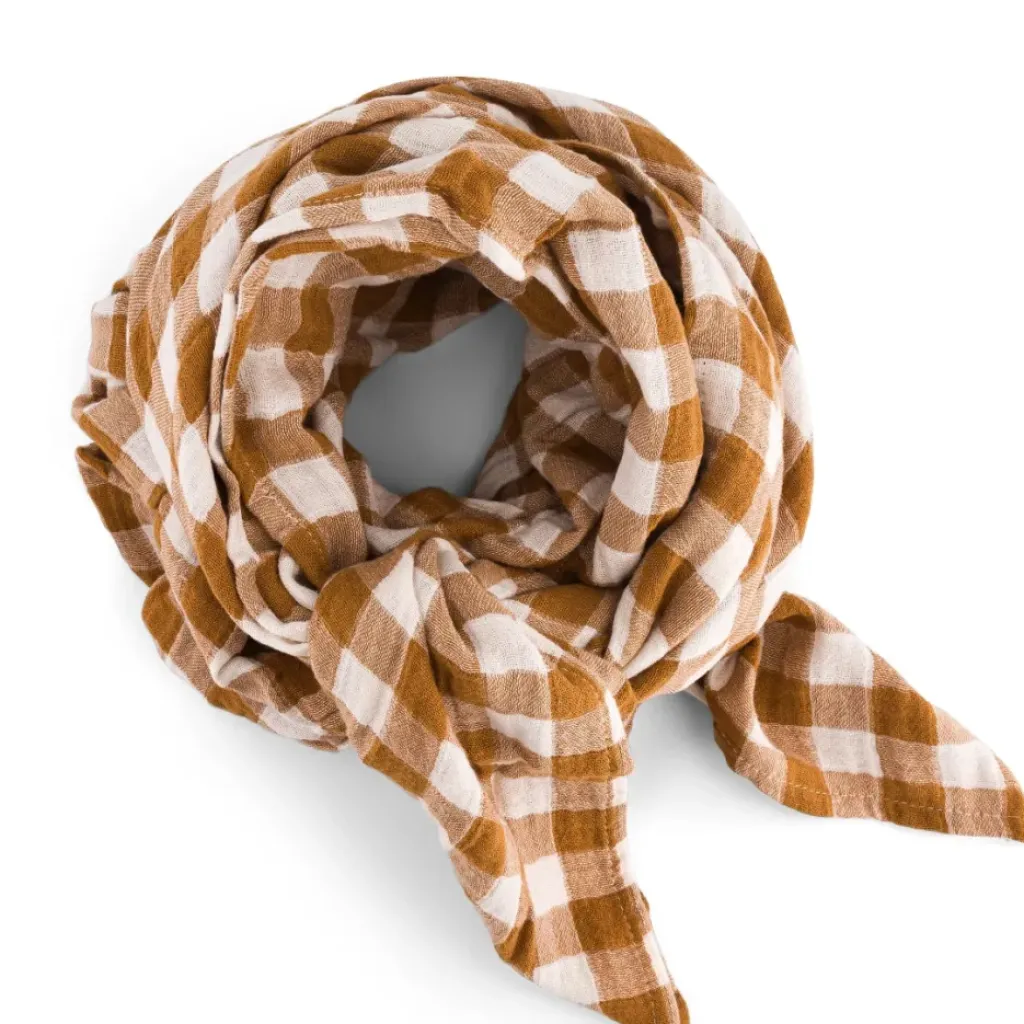 Rose In April Lange Bianca Vichy Caramel - Fashion