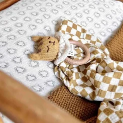 Rose In April Lange Damier Caramel - Discount