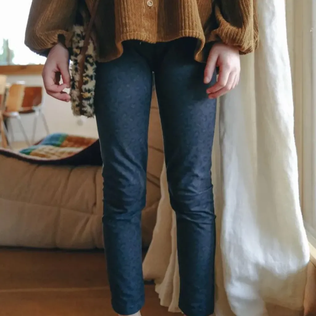 Marlot Paris Legging Mika Leopard Indigo - Sale