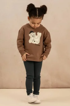 Studio Bohème Leggings Rom Pom Bleu Denim - Online