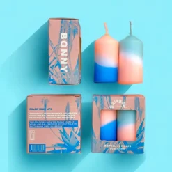 Pink Stories Lot de 2 Bougies Rainbow Bonny - Online