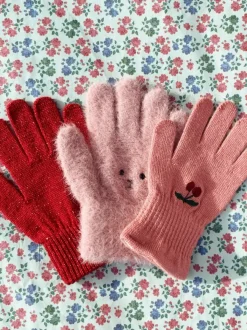 Konges Slojd Lot de 2 Paires de Gants Cerises - Online