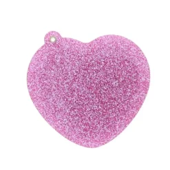 Petit Toi Miroir Cœur Rose à Paillettes - Hot