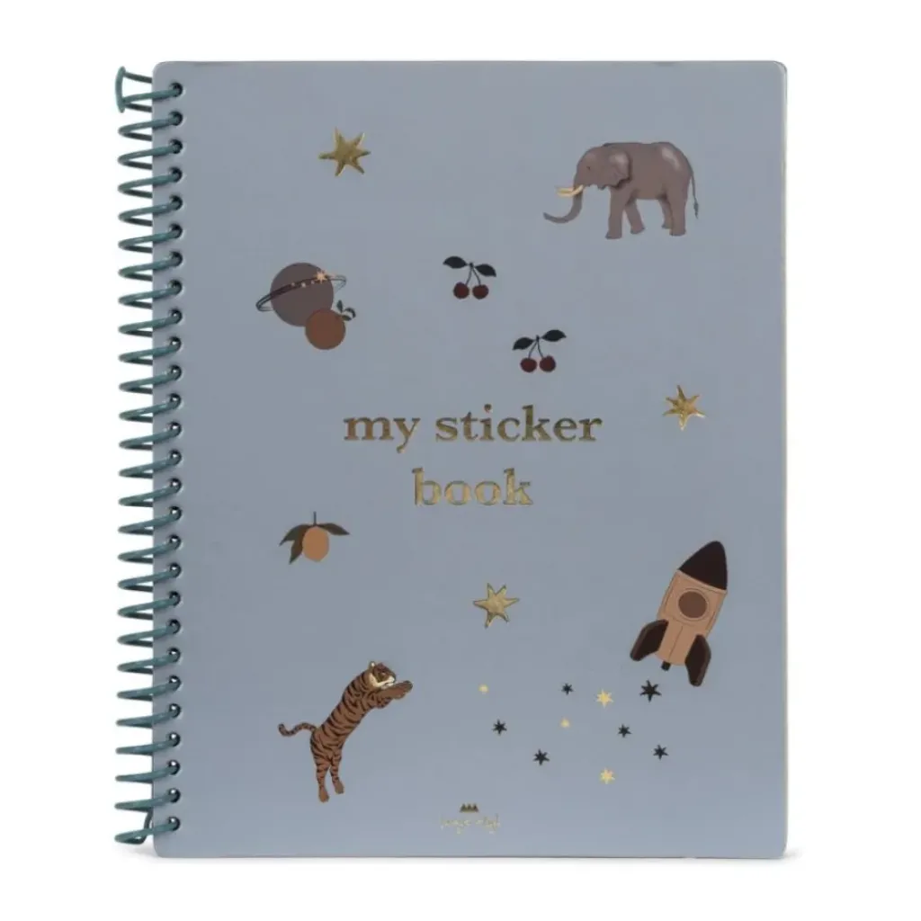 Konges Slojd Mon Carnet d'Autocollants Green - Sale