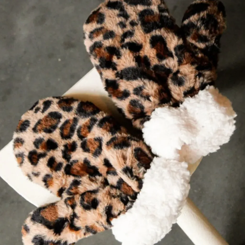 Gentil Coquelicot Paris Moufles Femme Léopard - Gentil Coquelicot Discount