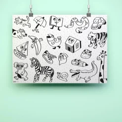 OMY My First Art Poster - Fashion