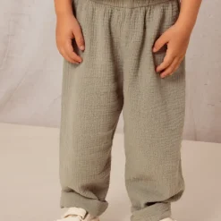 Studio Bohème Pantalon Cousin Green Gray - Discount