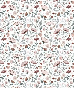 Lilipinso Papier Peint Fleurs de l'Océan - Best