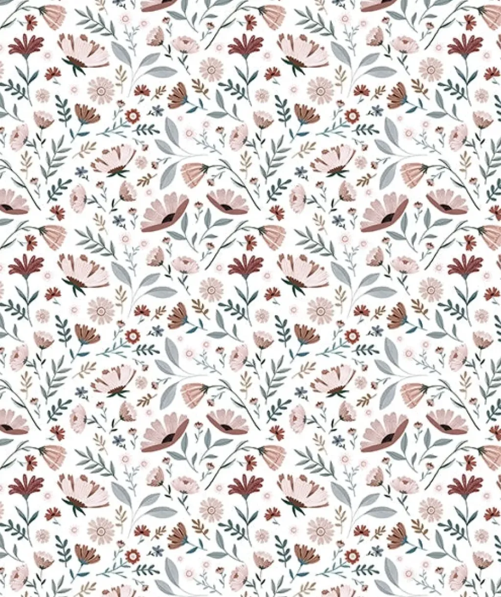 Lilipinso Papier Peint Fleurs de l'Océan - Best