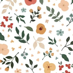 Lilipinso Papier Peint Fleurs et Feuilles - Sale