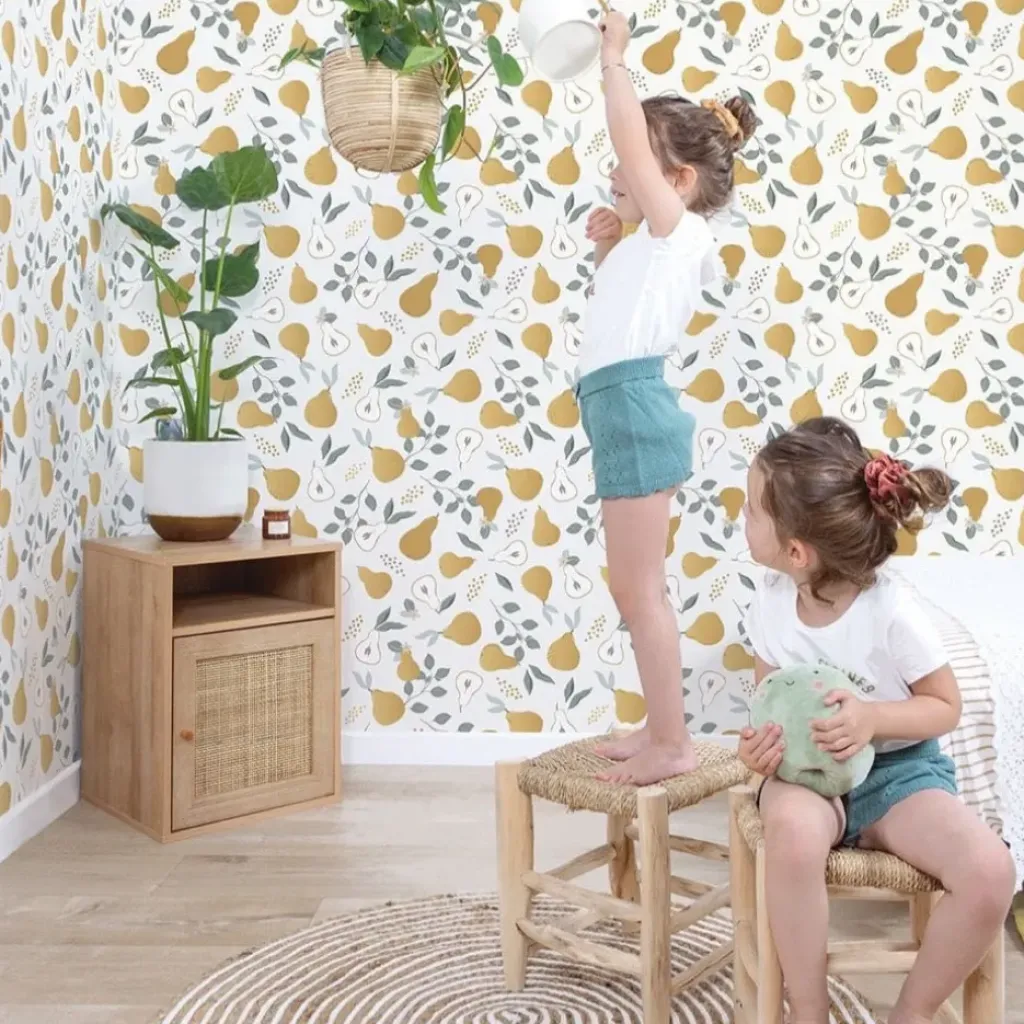 Lilipinso Papier Peint Louise Poires - Clearance