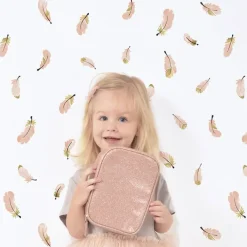 Lilipinso Papier Peint Plumes - Discount