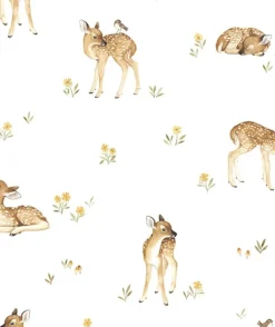 Lilipinso Papier Peint Vintage Faons - Outlet