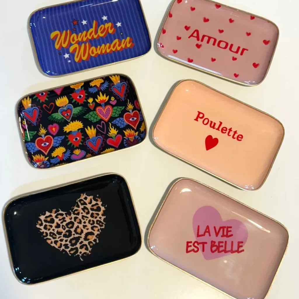 Cabinet Mode Thérapie Paris Petit Plateau "Wonder Woman" - Cabinet Mode Thérapie Hot