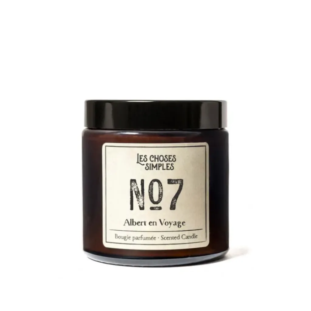 Les Choses Simples Petite Bougie N°7 "Albert en Voyage" - Outlet
