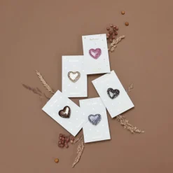 Baubels Pins Coeur Léopard Marron Doré - Clearance