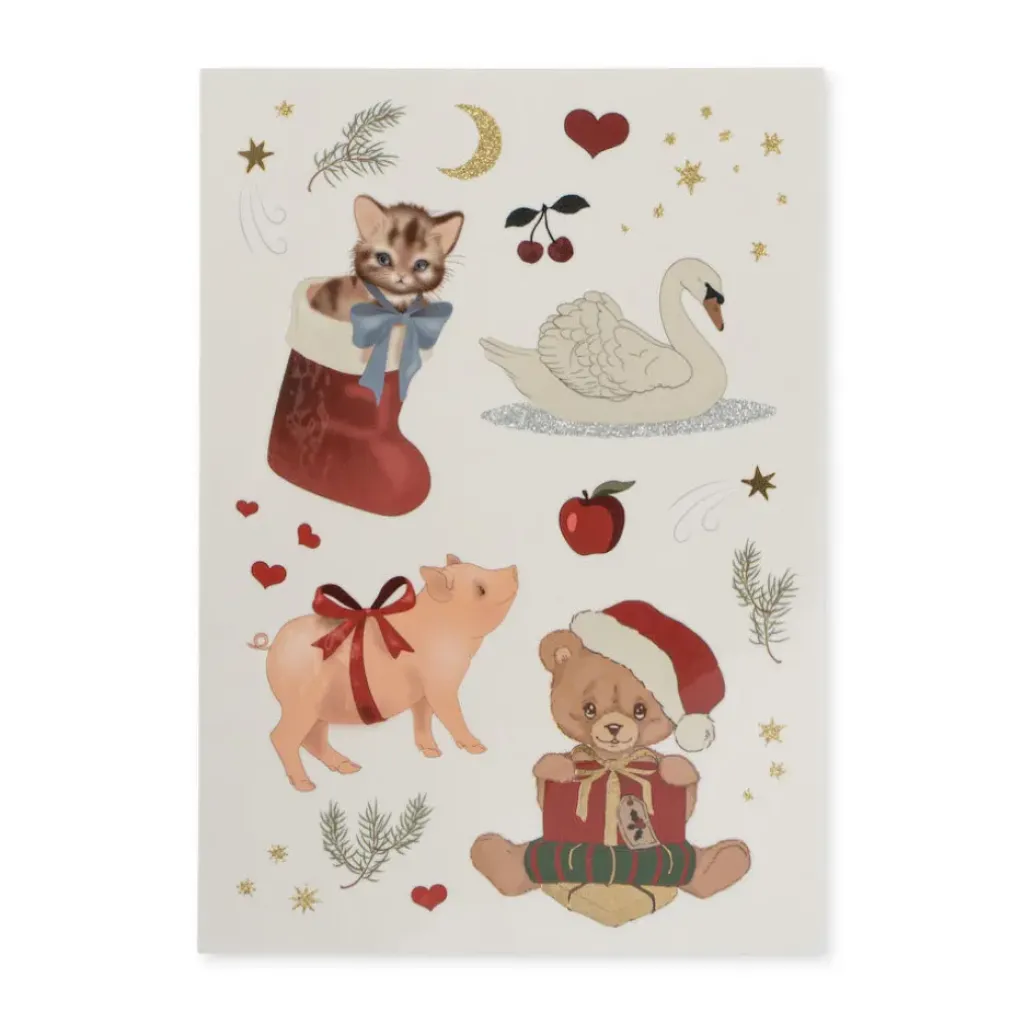 Konges Slojd Planche de Tatouages Noël - Konges Sløjd Best