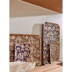 Bonheur du Jour Plateau Bohème à Fleurs Tiny Violine - Best