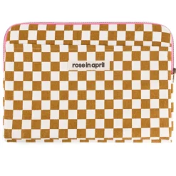 Rose In April Pochette Ordinateur Octave Damier Caramel - Fashion