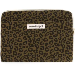 Rose In April Pochette Ordinateur Octave Graou Olive - New