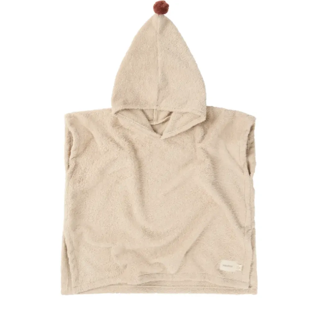 nobodinoz Poncho de Bain Almond - Online