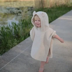 Mushie Poncho Ourson Beige - Online